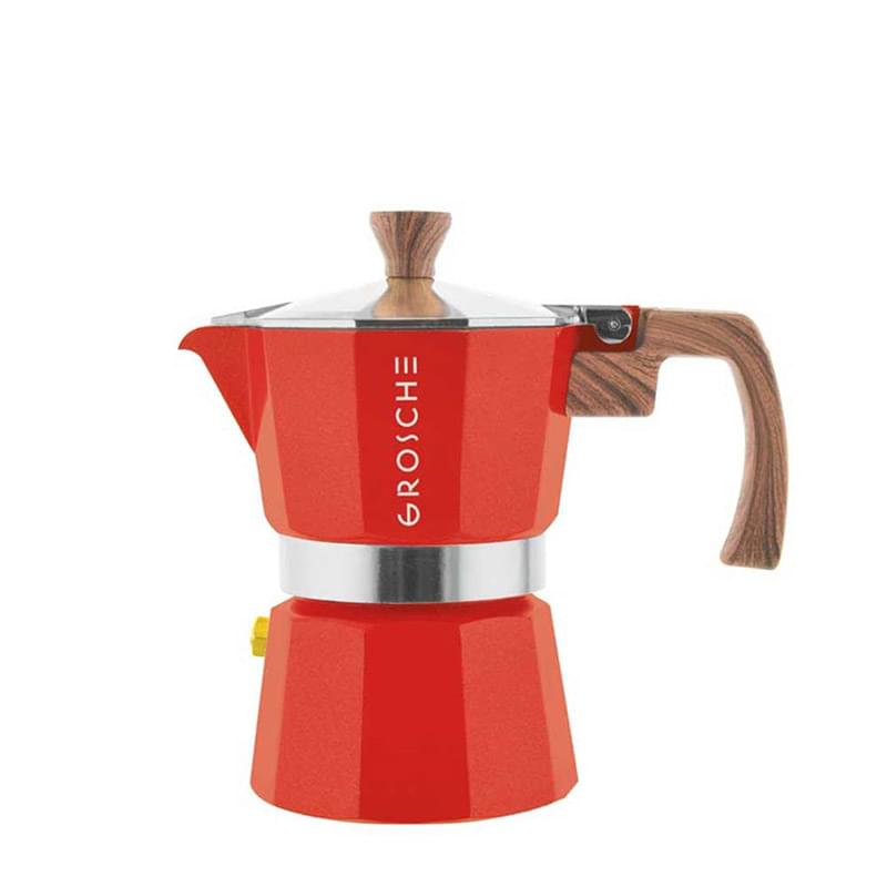 GROSCHE® MILANO 3 Cup Stovetop Moka Pot Espresso Coffee Maker