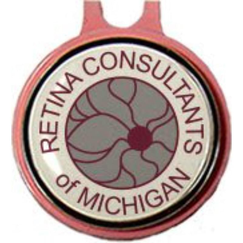 Golf Ball Marker Magnetic Hat Clip