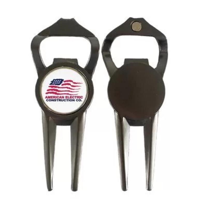 Geo Divot Tool with Bottle Opener