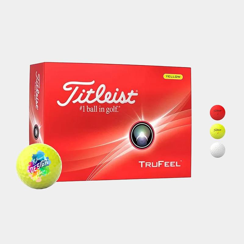 Titleist TruFeel Golf Balls with Custom Imprints