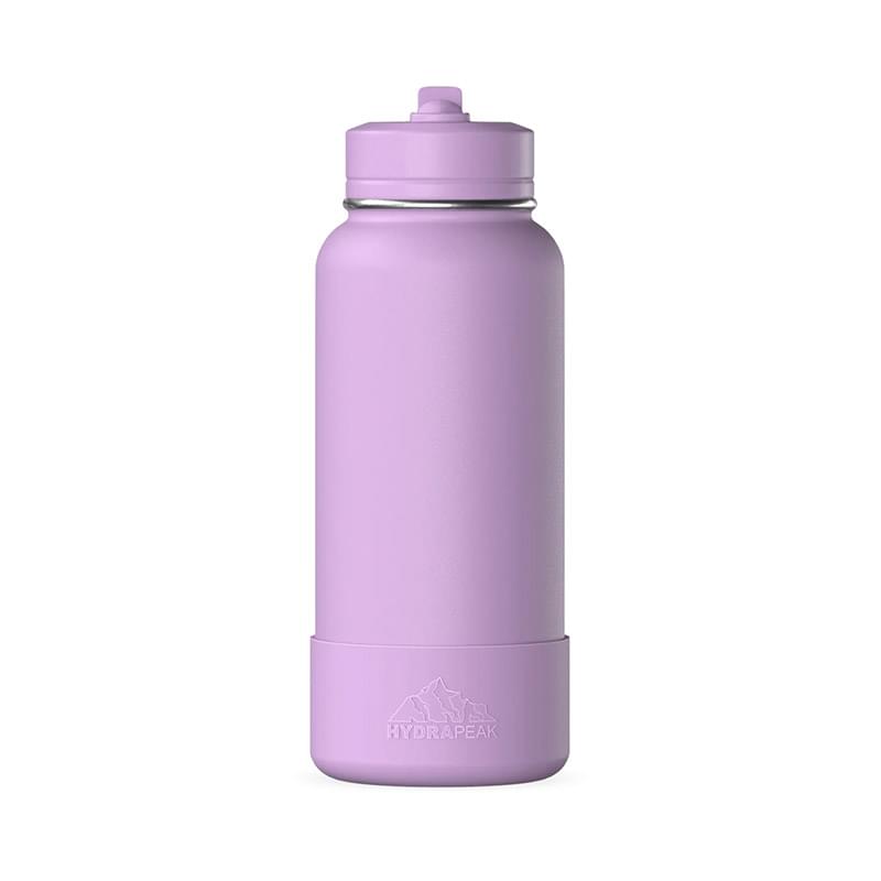 32 oz Hydrapeak® Stainless Steel Insulated Sport Water Bottle w/ Straw Lid