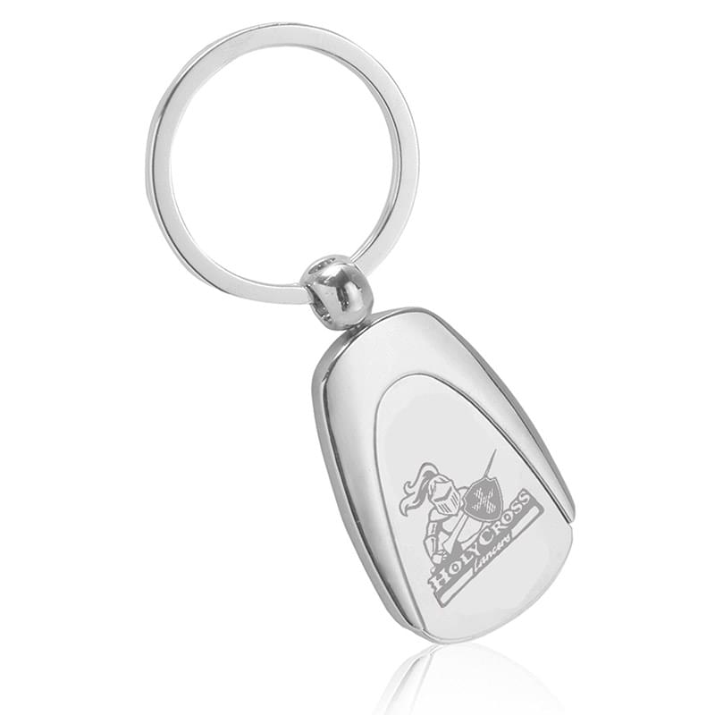 Silver Chrome Metal Keychains