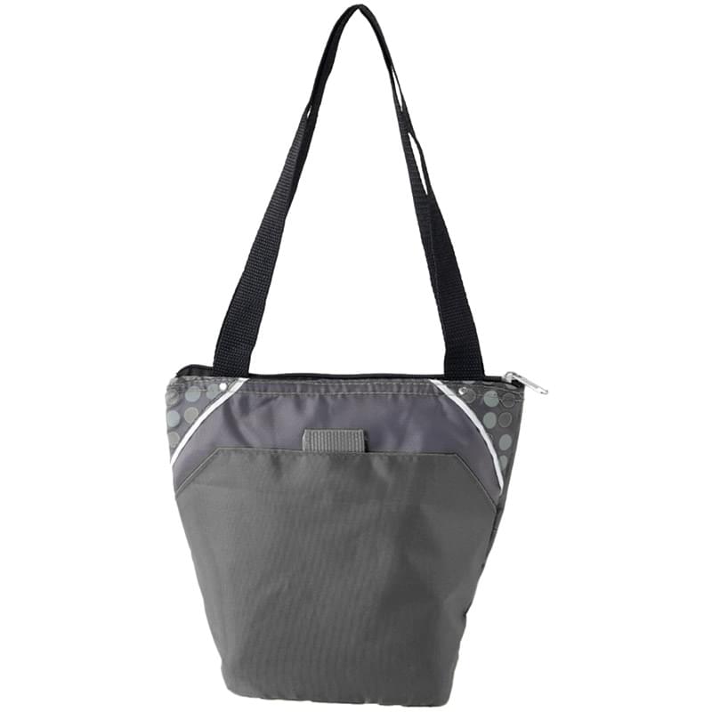 Insulated Lunch Cooler Zipper Carry Bag with Front Pocket