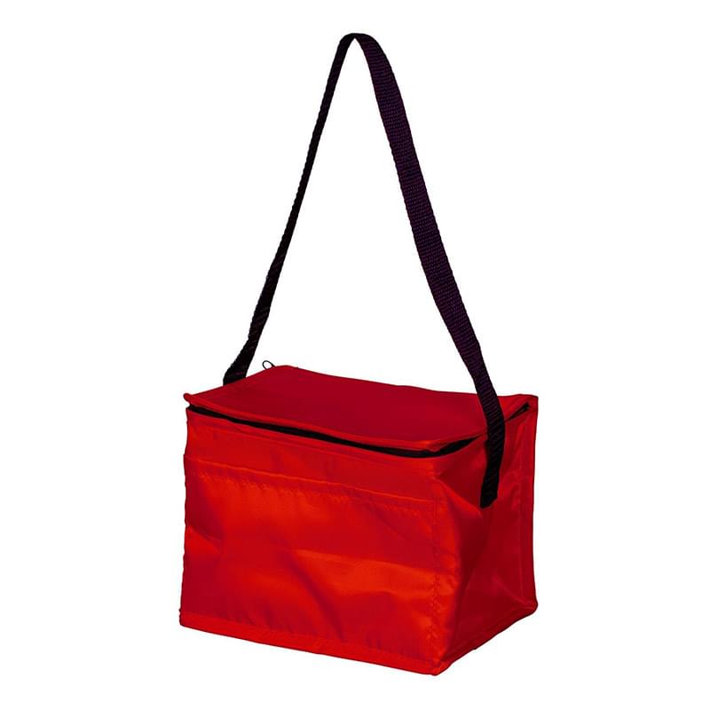 6-Can Cooler Polyester Lunch Bag