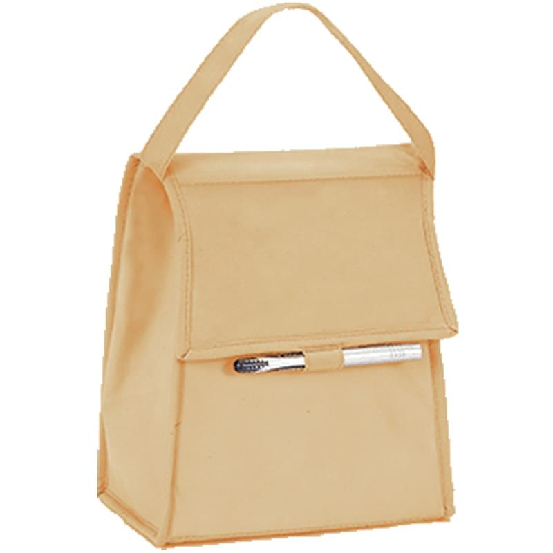 Foldable Insulated 6 Pack Lunch Cooler Bag (8.5" x 10" x 5")