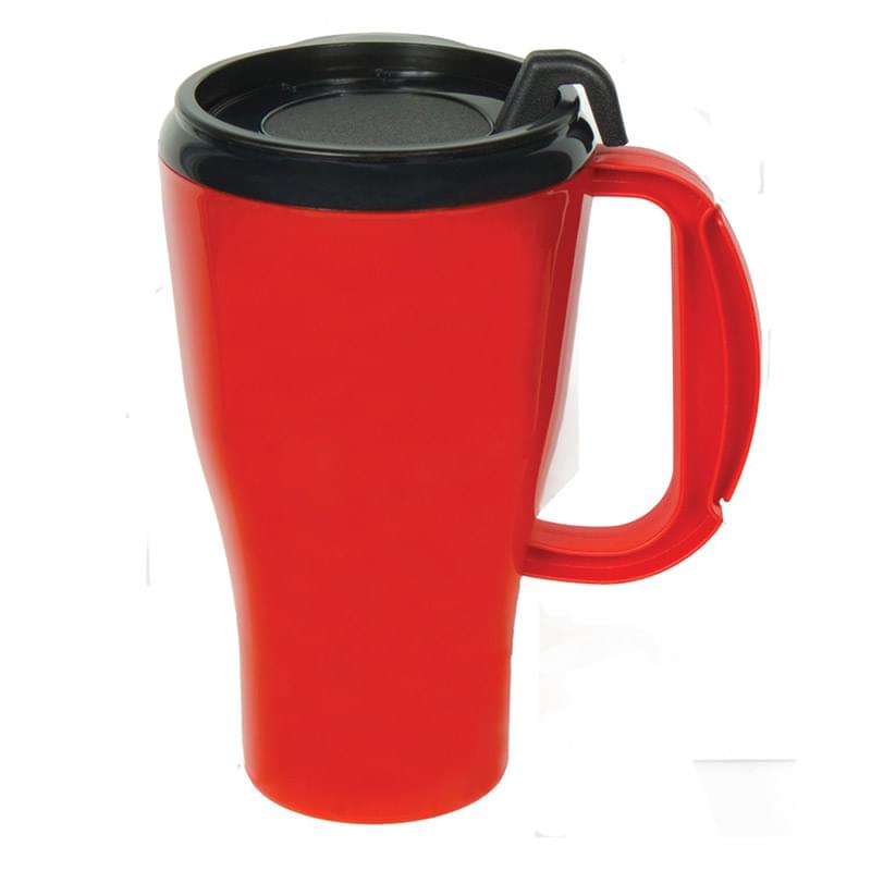 16 oz. Double Wall Insulated Mug with Slider Lid