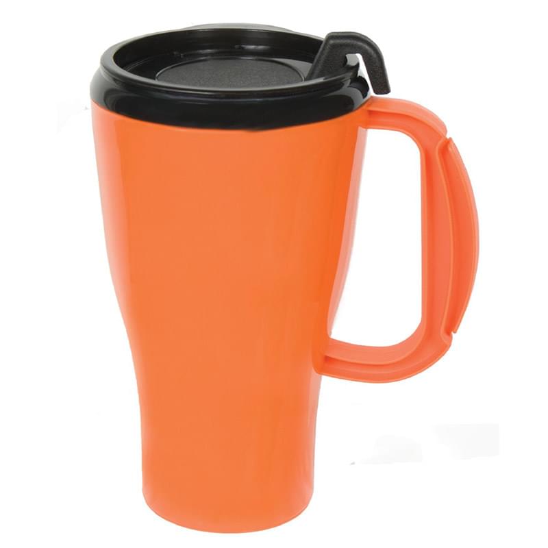 16 oz. Double Wall Insulated Mug with Slider Lid