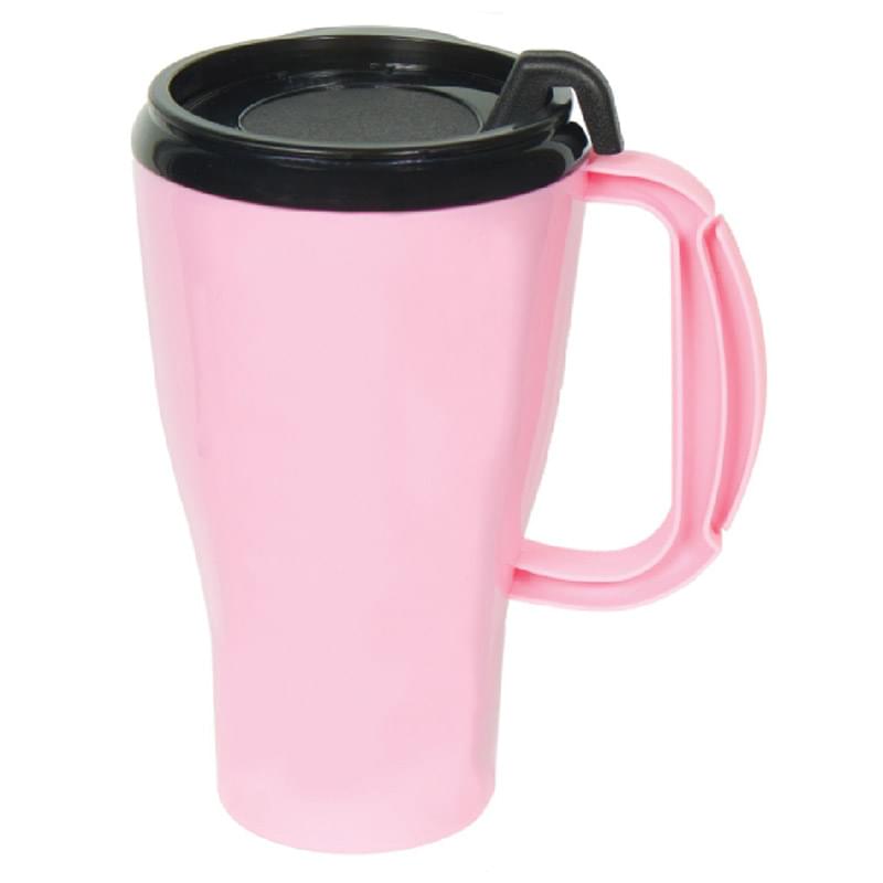 16 oz. Double Wall Insulated Mug with Slider Lid