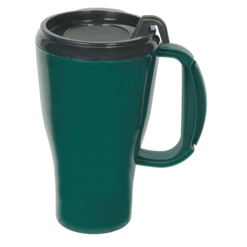 16 oz. Double Wall Insulated Mug with Slider Lid