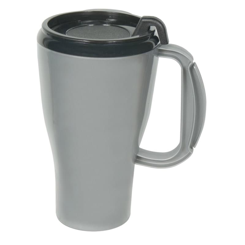 16 oz. Double Wall Insulated Mug with Slider Lid