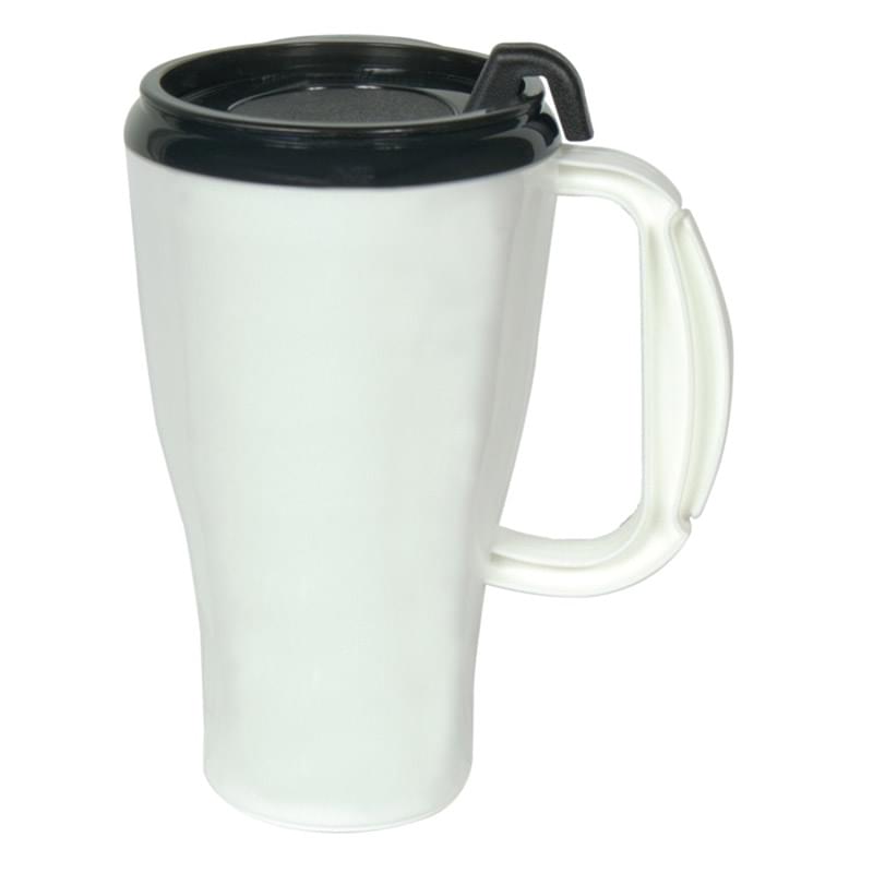 16 oz. Double Wall Insulated Mug with Slider Lid