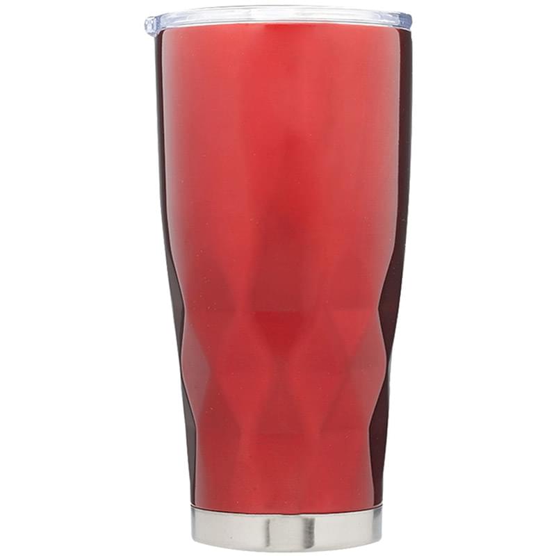 20 oz Stainless Steel Travel Tumbler Design Grip drinkware