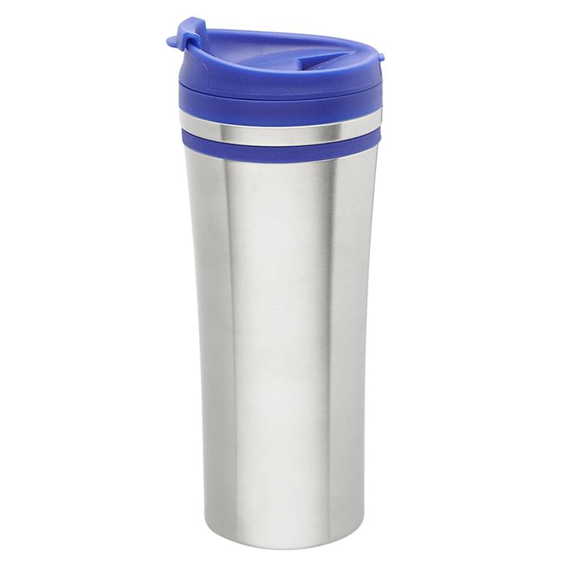 15 oz Insulated Stainless Steel Travel Mugs w/ Flip Lid Top