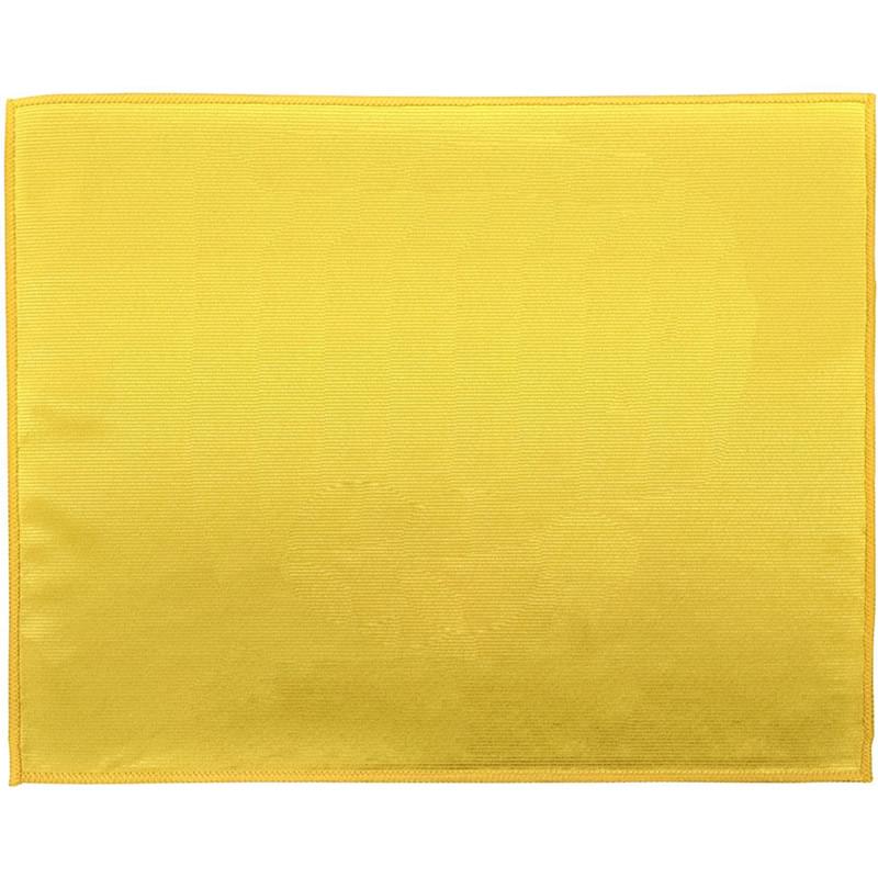 225 GSM 15" x 18" Flat Front Microfiber Rally Towels