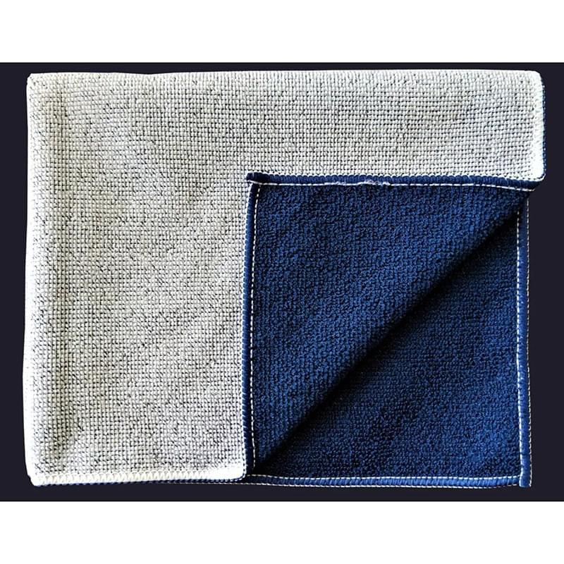 15" x 18" Sublimated Color Back Microfiber Rally Towel