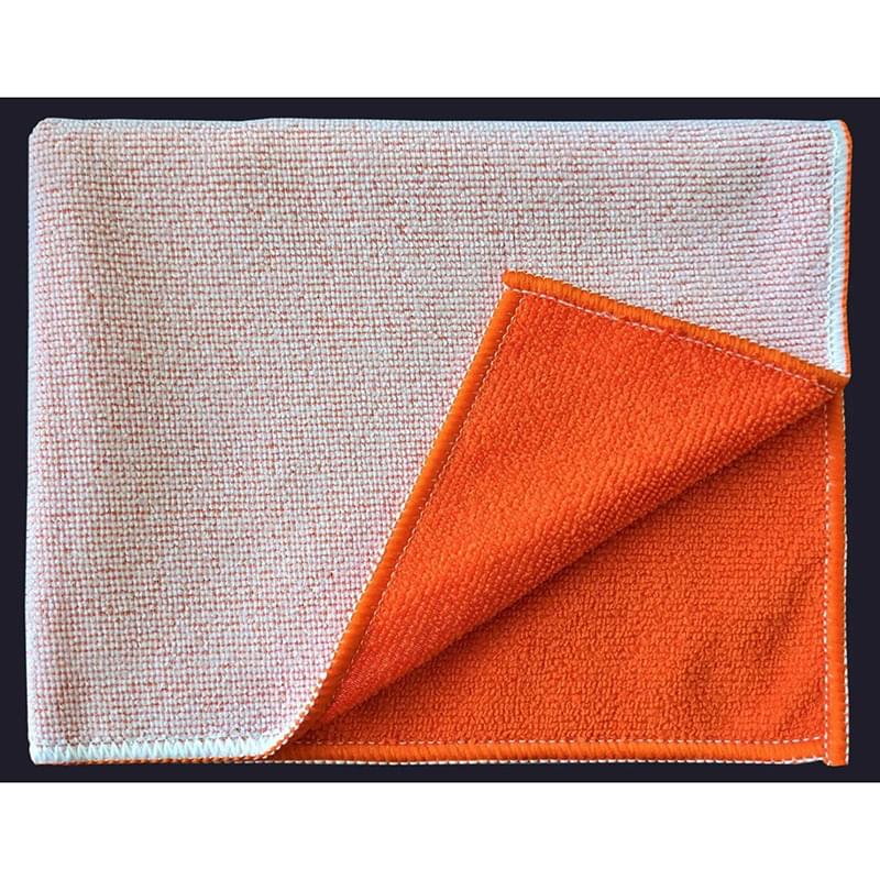 15" x 18" Sublimated Color Back Microfiber Rally Towel