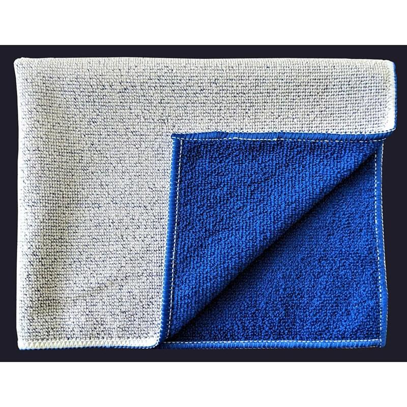 15" x 18" Sublimated Color Back Microfiber Rally Towel