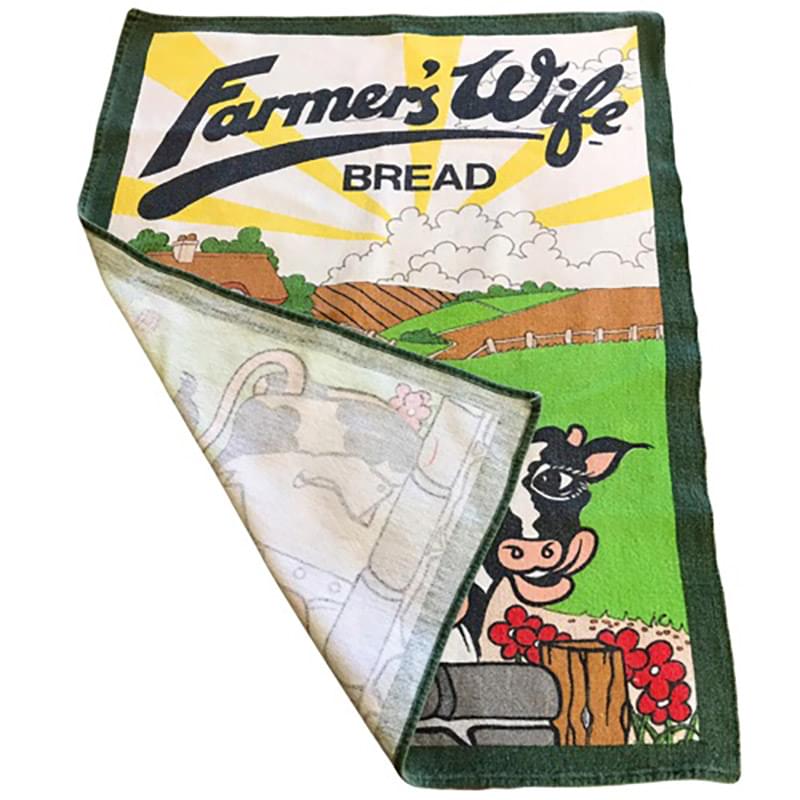 16" x 26" Sublimated Hemmed Flat Woven Tea Towel