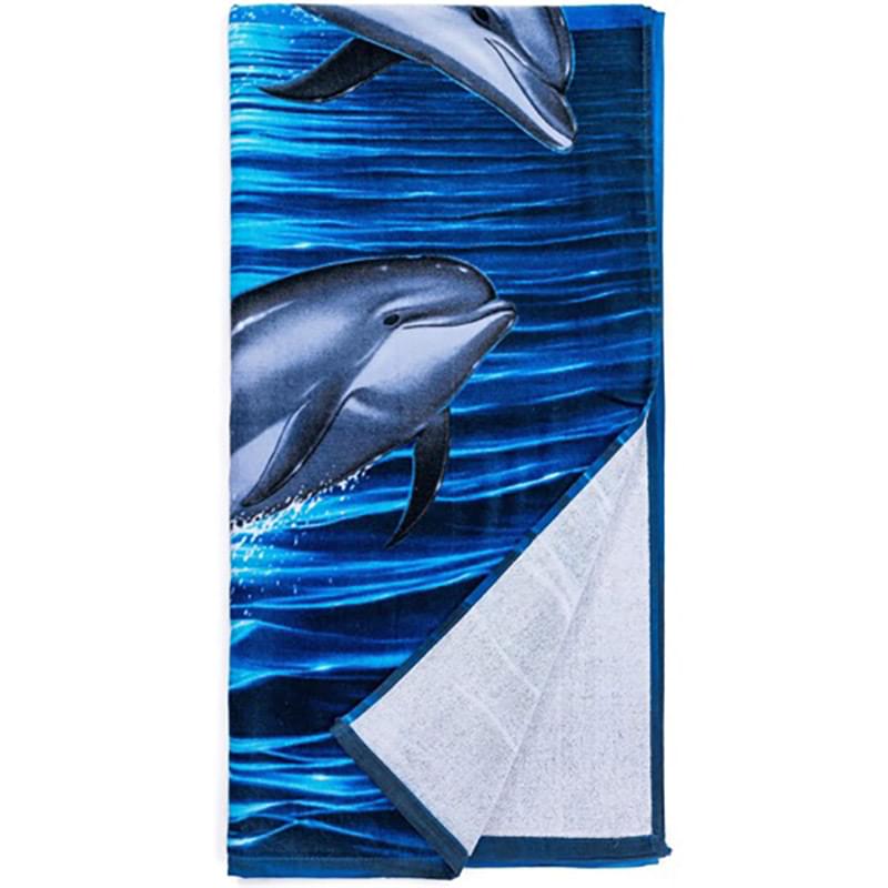 22? X 42? Sublimated Silk Touch Velour Bath/Sports Towel