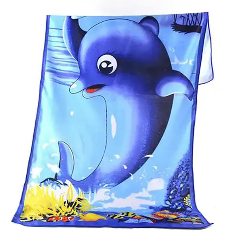 28? X 58? Sublimated Silk Touch Velour Beach Towel