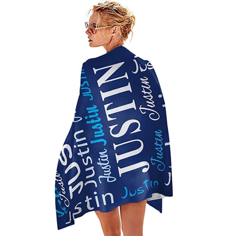 35? X 70? Premium Sublimated Silk Touch Velour Beach Towel