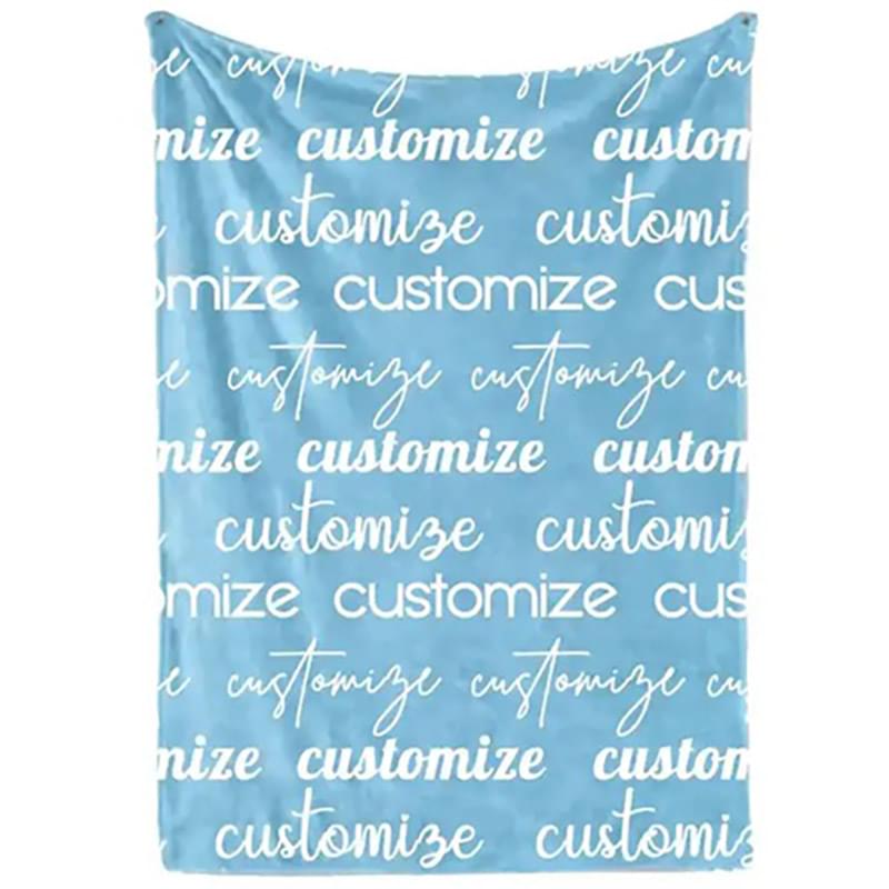 42" x 42" Cotton Feel Swaddle Sublimation Blanket 200 GSM