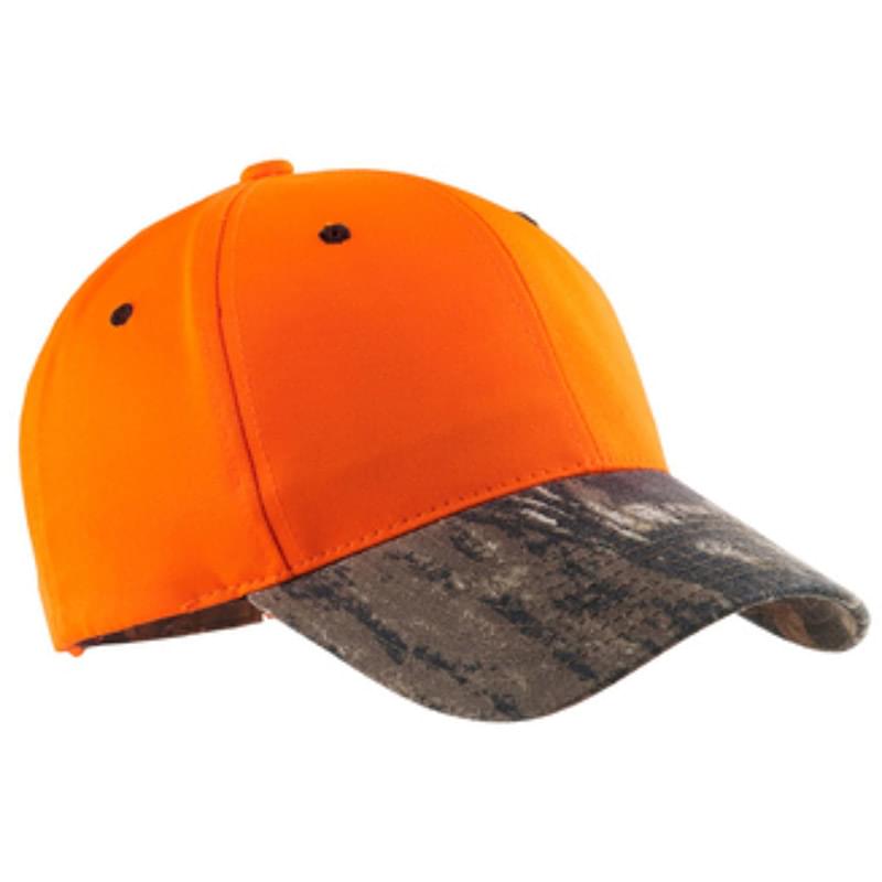 Port Authority® High Visibility Cap w/ Camo Brim