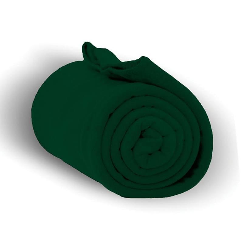 Polar Fleece Blankets w/ Custom Imprint USA Decorated (50" x 60")