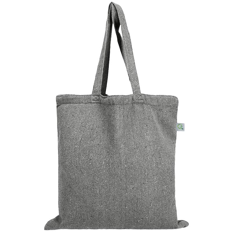 100% Recycled Heavy Cotton Canvas Bag USA Decorated (15" x 16")