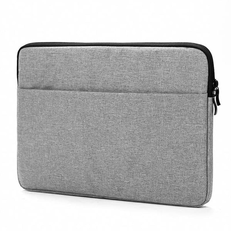 Oxford Laptop Sleeve w/Front Accessory Pocket & Plush Inside