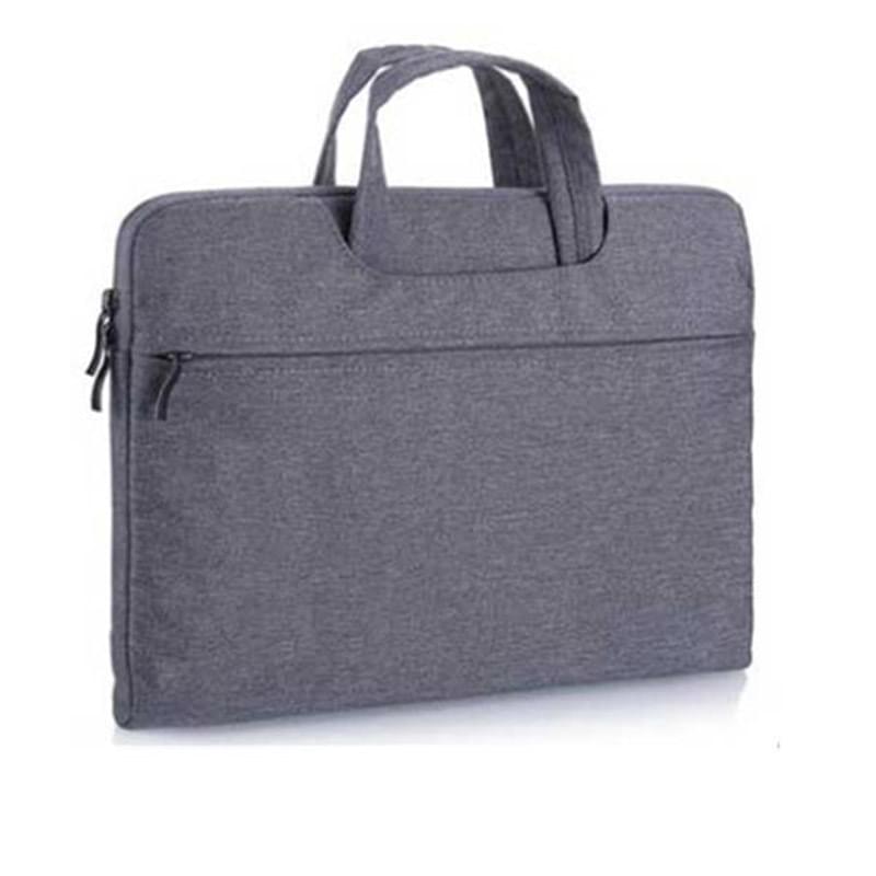 Felt Laptop Sleeve w/ Handle & Two Zippered Compartments