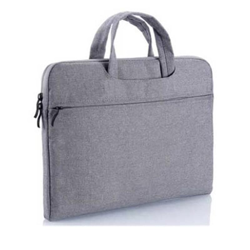 Felt Laptop Sleeve w/ Handle & Two Zippered Compartments