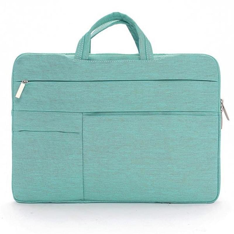 Multifunctional Pearl Polyester Laptop Sleeve w/ Carry Handle