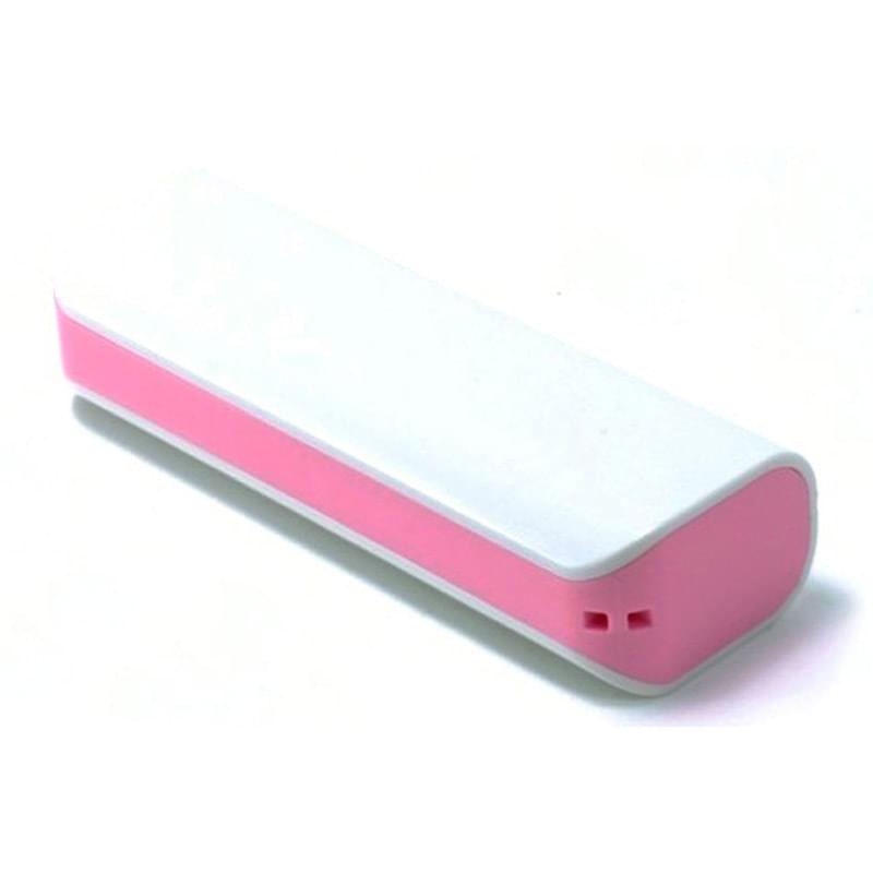 2200 mAh white and pastel power bank