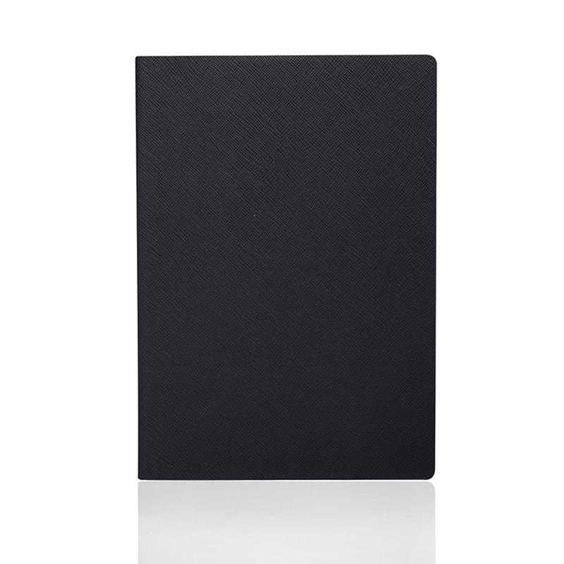 Softcover Notebook w/ Custom Imprint & Woven Fabric Bookmark
