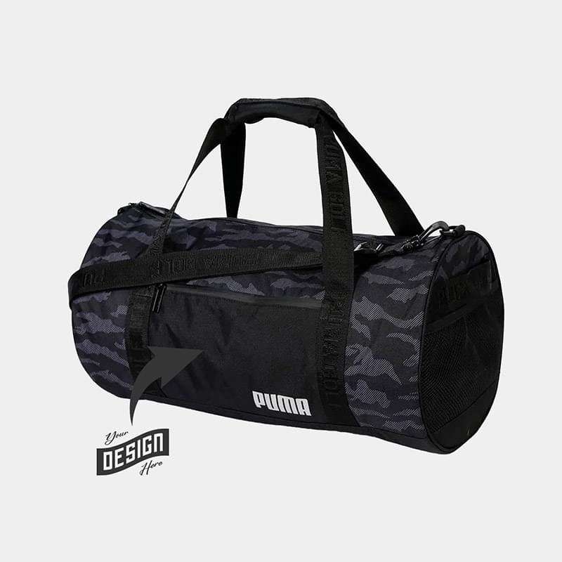 PUMA® Camo Golf Barrel Duffel Bag