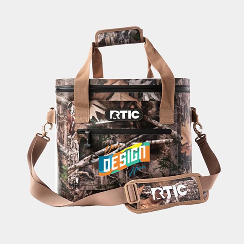 20-Can RTIC® Soft Pack Insulated Kanati Camo Cooler Bag (13.5" x 13.75")