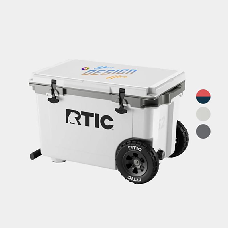 52 QT RTIC® Insulated Ultra-Light Wheeled Cooler Ice Chest (29" x 18.75")