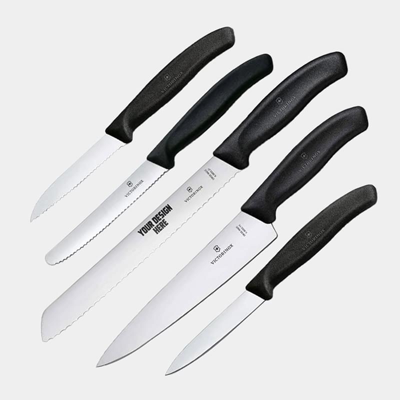 Victorinox® - Swiss Army German Made 5-Piece Kitchen Knife Set