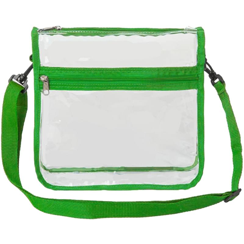 Stadium Approved Purse Tote Bag Clear PVC Transparent Crossbody Bag