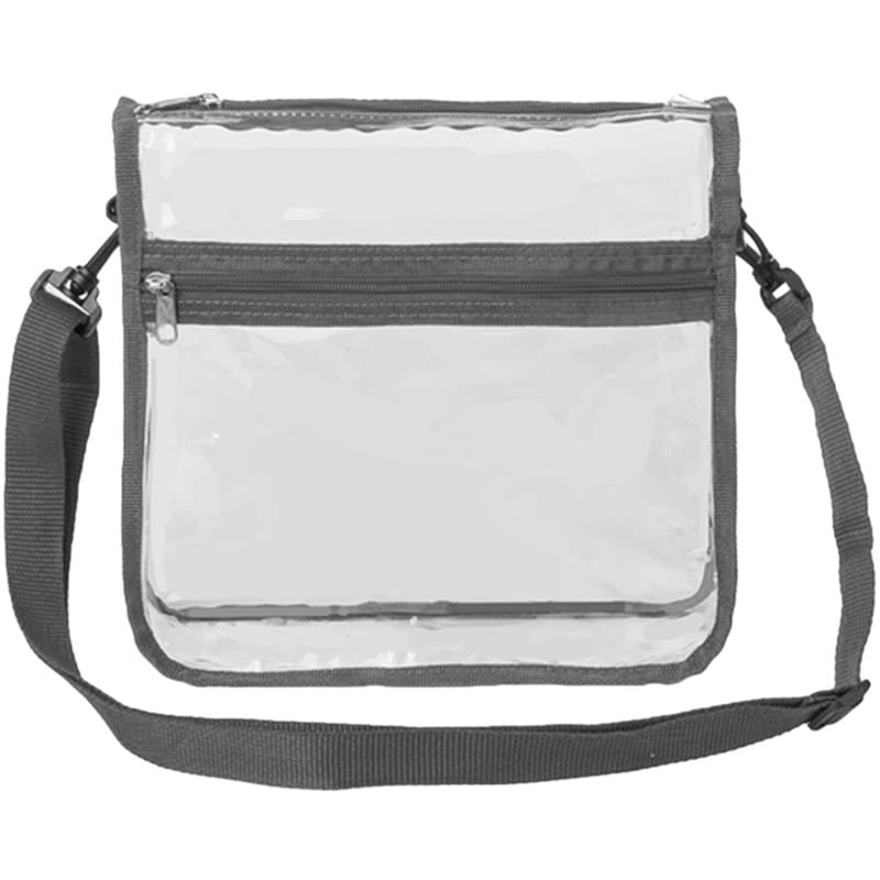 Stadium Approved Purse Tote Bag Clear PVC Transparent Crossbody Bag