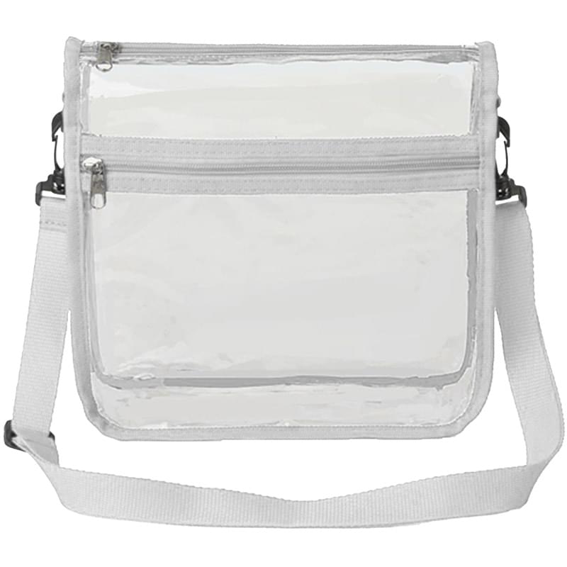 Stadium Approved Purse Tote Bag Clear PVC Transparent Crossbody Bag