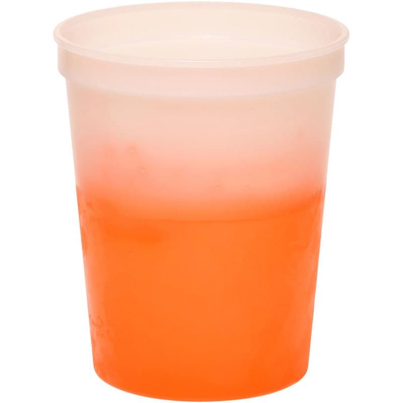 16 Oz. BPA Free Two-Tone Color Changing Stadium Cup