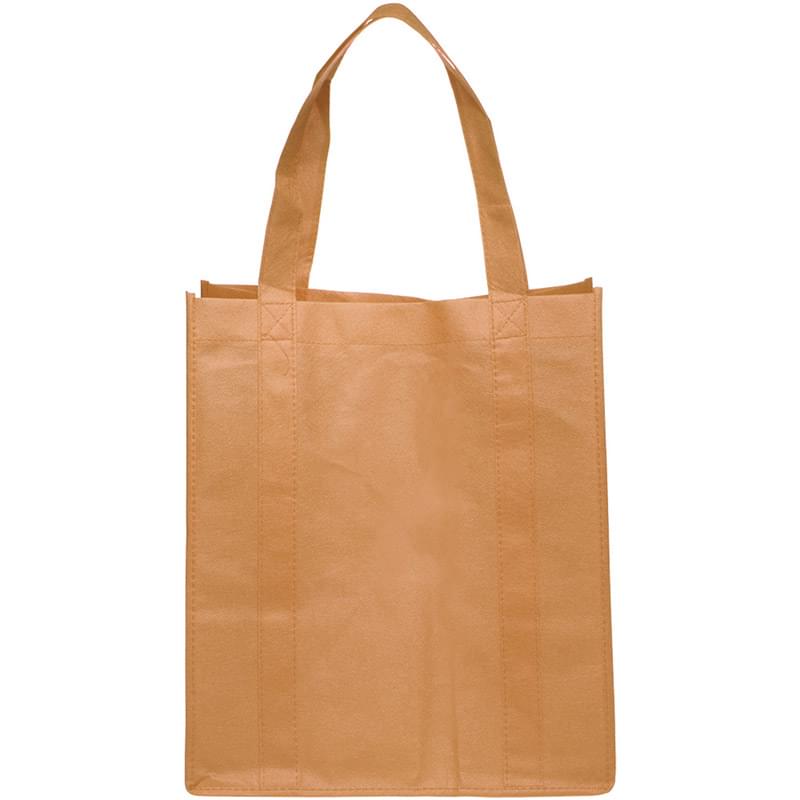 Non Woven Tote bags w/ Gusset Reusable Custom Grocery Totes