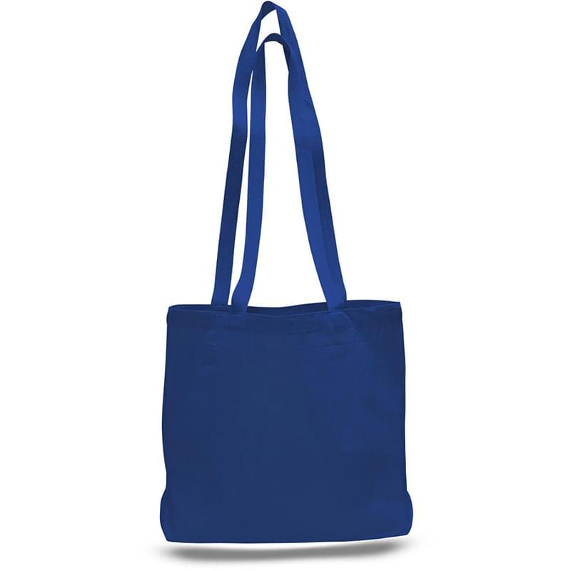 Large Cotton Canvas Messenger Bag With Bottom Gusset