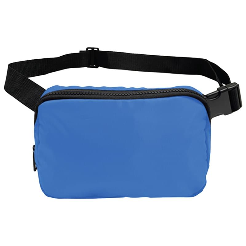 Crossbody Pouch For Travels w/ Adjustable Web Belt