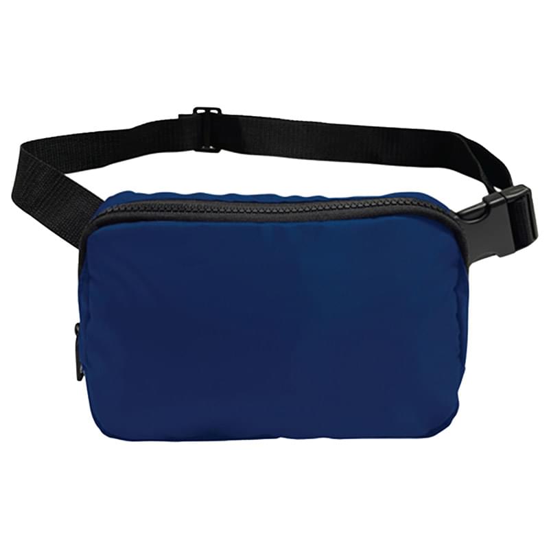Crossbody Pouch For Travels w/ Adjustable Web Belt