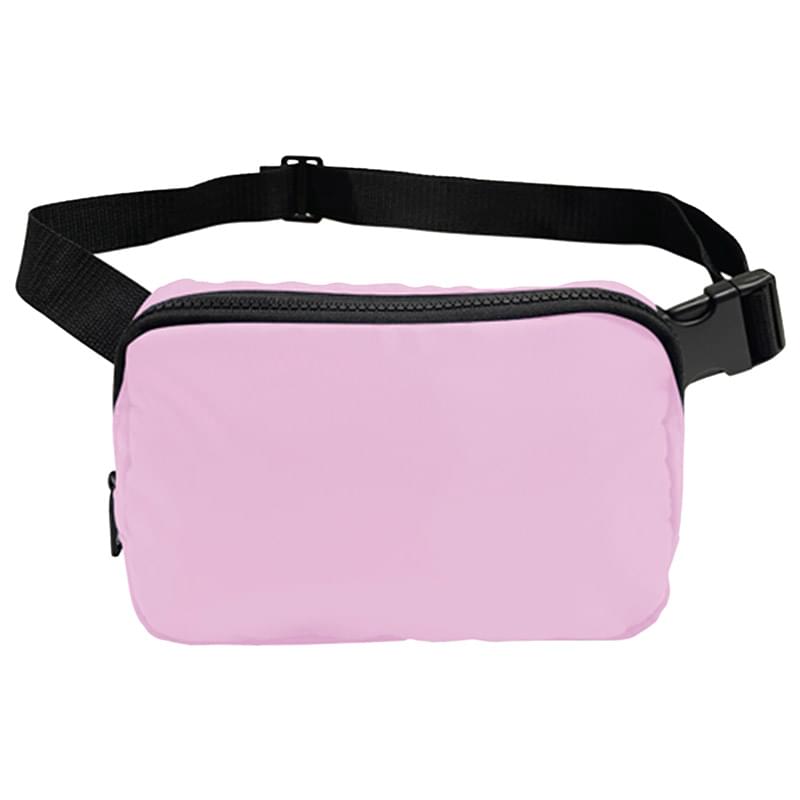 Crossbody Pouch For Travels w/ Adjustable Web Belt