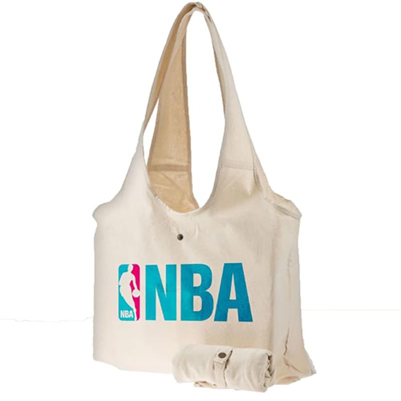 Foldable Cotton Canvas Sling Bag