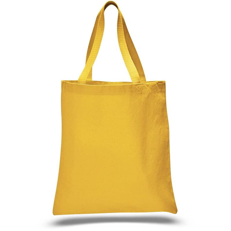 12 Oz. Heavyweight Canvas Tote Bag w/Web Handles